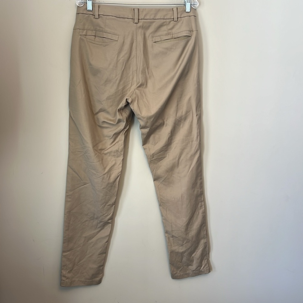 Lululemon Commission Pant Classic Qwick Chino size 32 in Desert Sand - Picture 4 of 8